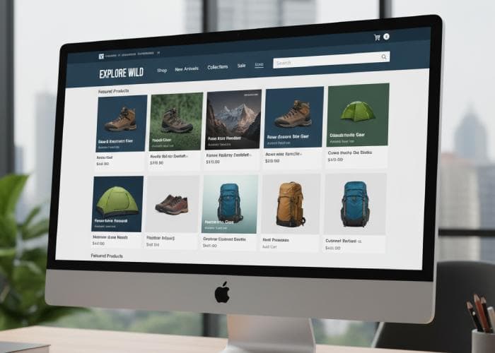 ParthaVix early client projects showcase - e-commerce and business applications
